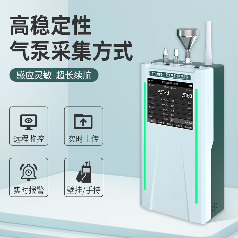 TP50FT在線式塵埃粒子計數器