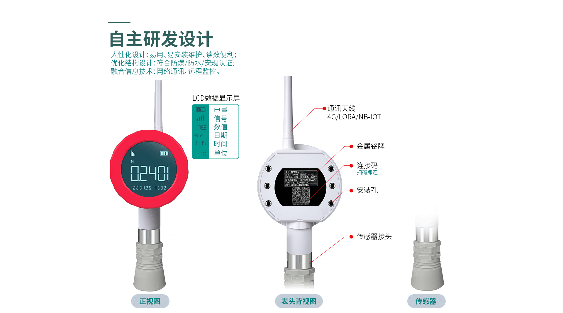 無線超聲波液位表
